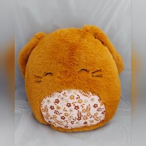 NWT Doral the Bunny Squishmallow Fuzzamallow Floral Belly 12 inch